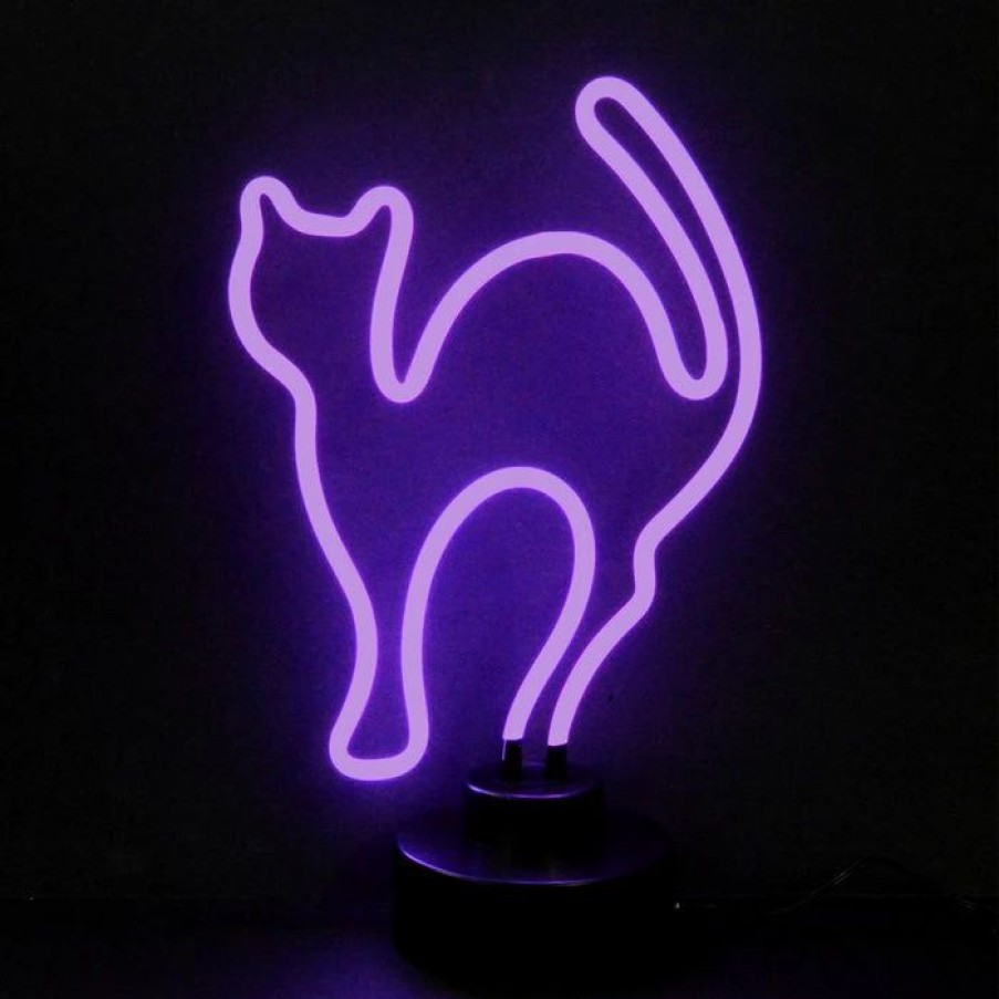 * Best Pirce Barman Purple Cat Neon Sign | Bar Signs