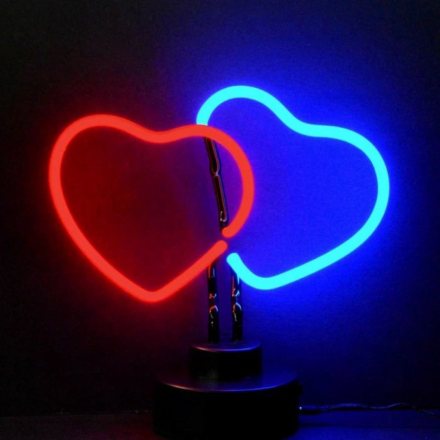 * Hot Sale Barman Double Heart Neon Sign | Bar Signs