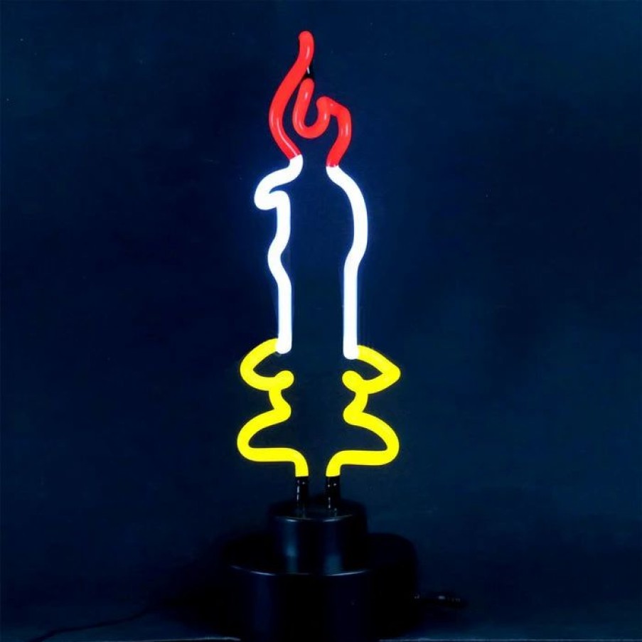 * Discount Barman Candle Neon Sign | Bar Signs