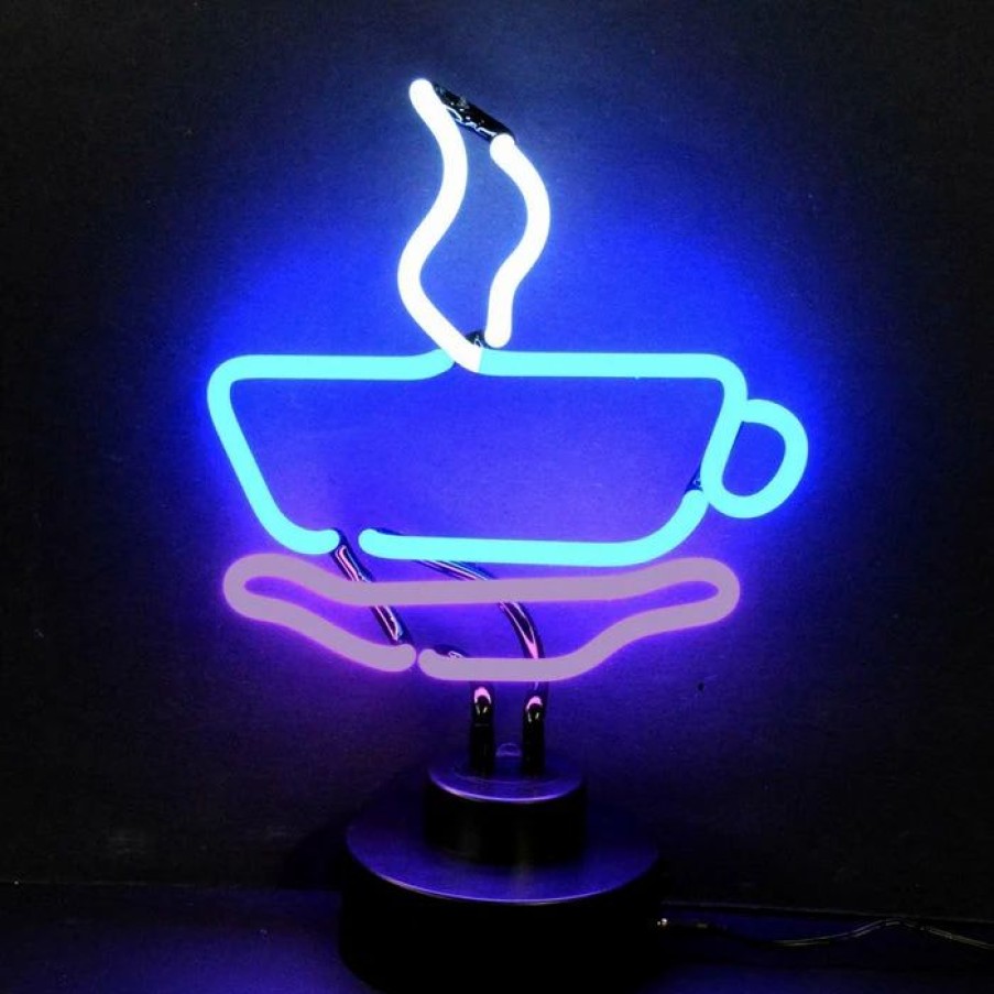 * Best Deal Barman Coffee Cup Neon Sign | Bar Signs