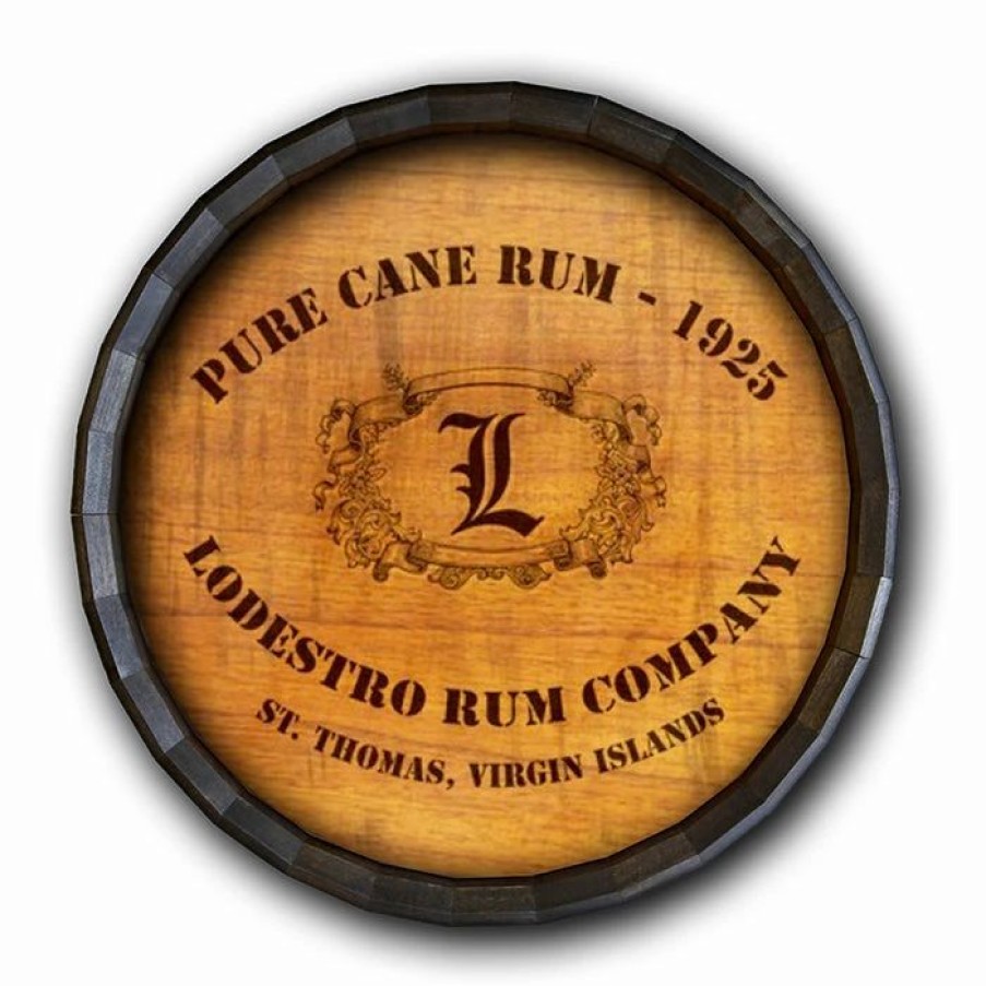 * Best Deal Barman Cane Rum Barrel Top Tavern Sign | Bar Signs