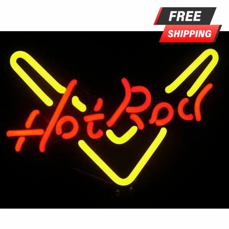 * Outlet Barman Hot Rod Neon Sculpture | Bar Signs