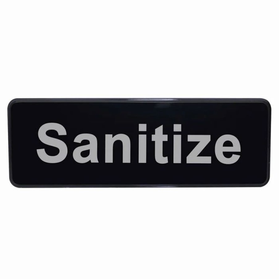 * Outlet Barman "Sanitize" Sign 9 X 3 | Bar Signs