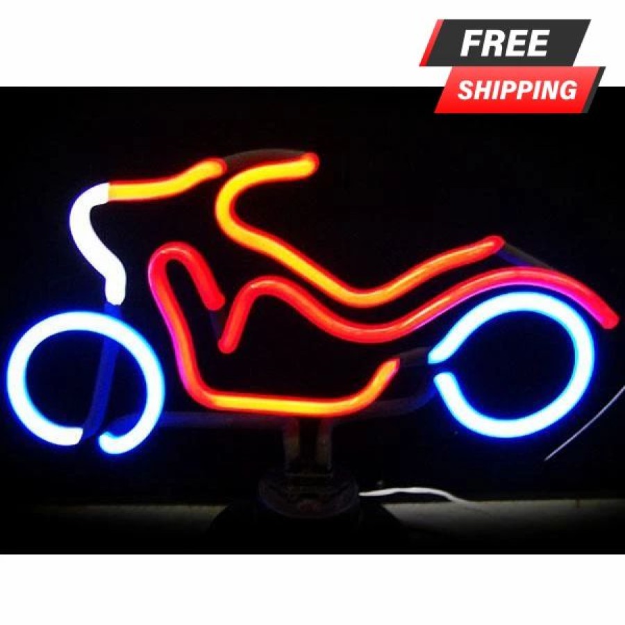 * Discount Barman Motorcycle Neon Sculpture | Bar Signs