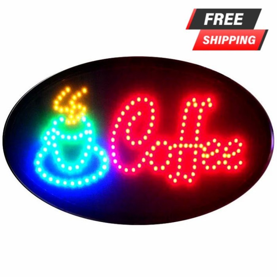 * Best Deal Barman Coffee Led Sign | Bar Signs