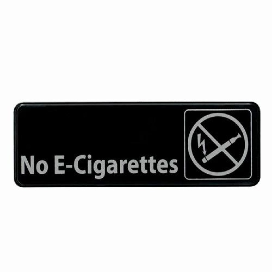 * Cheapest Barman "No E-Cigarettes" Sign 9 X 3 | Bar Signs