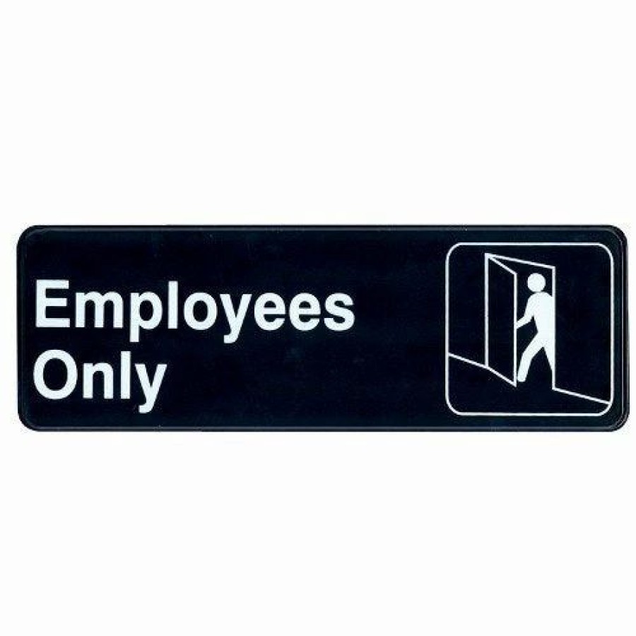 * Budget Barman "Employees Only" Sign 9 X 3 | Bar Signs