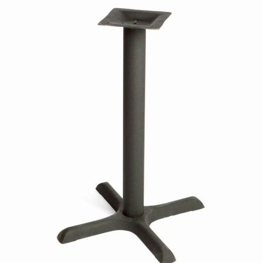 * Flash Sale Barman Black Powder Coated Cross Bases | Bar & Restaurant Tables