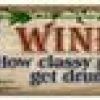 * New Barman Wood Plaque Kolorcoat Bar Sign Wine. How Classy People Get Drunk. | Bar Signs