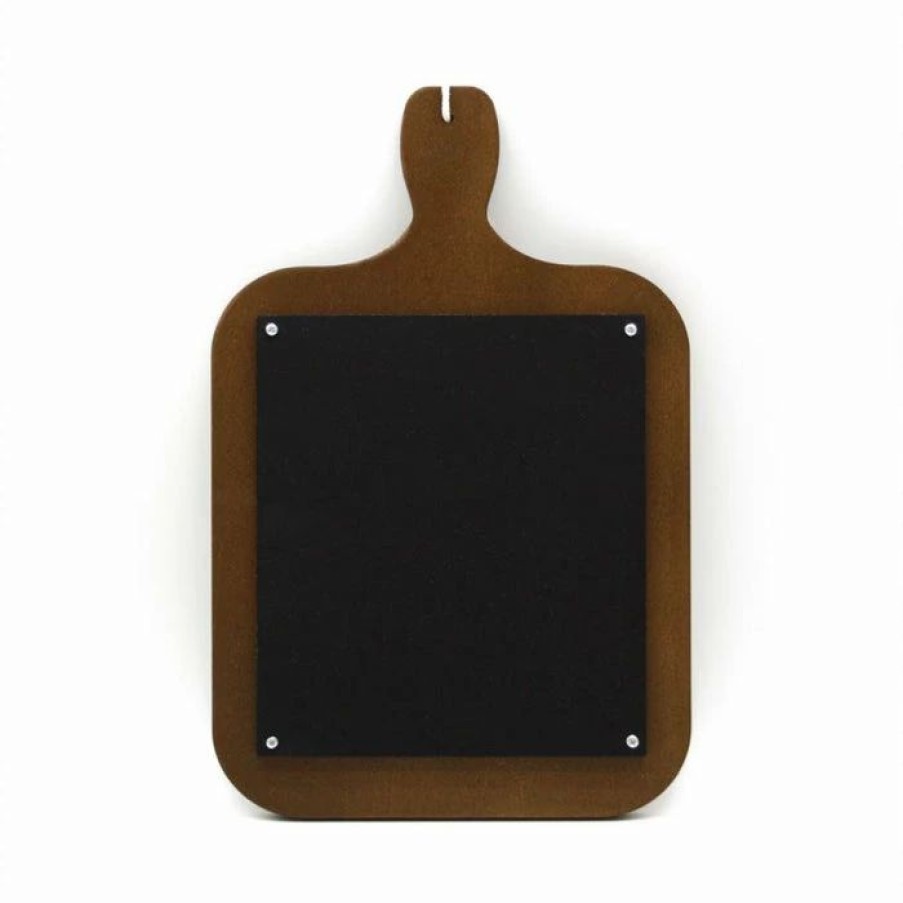 * Discount Barman Wood Plaque Menu Cutting Board Shaped Chalkboard Stain | Bar Signs