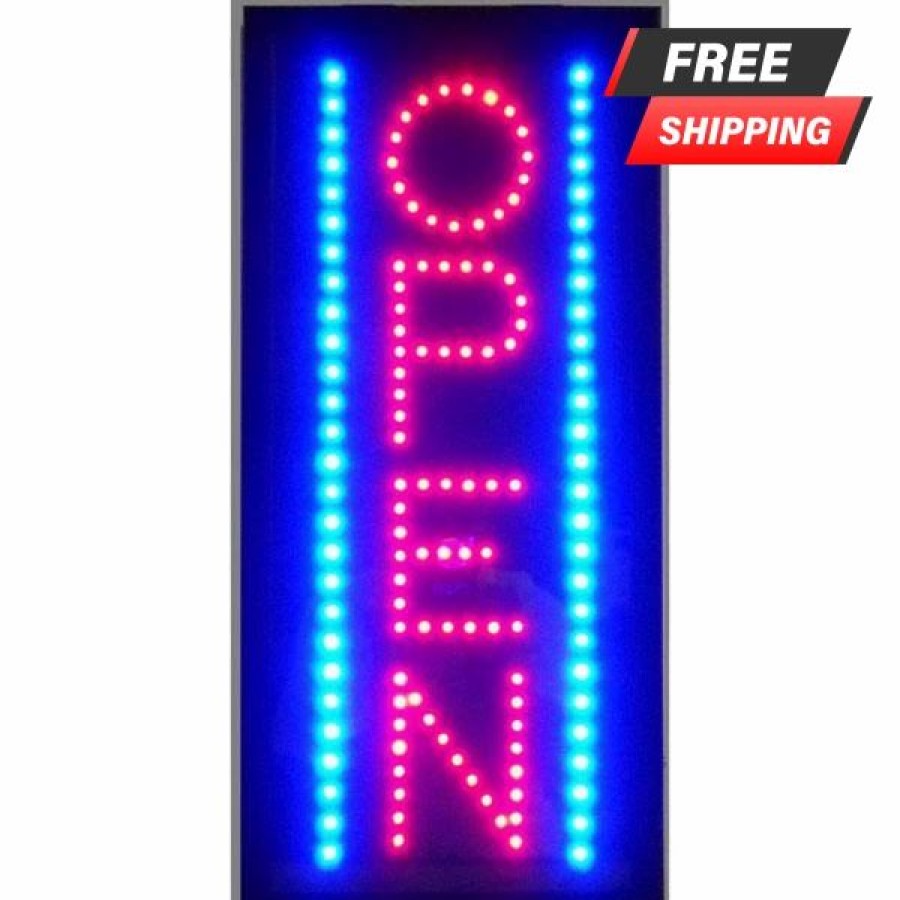 * Wholesale Barman Open Vertical Led Sign | Bar Signs