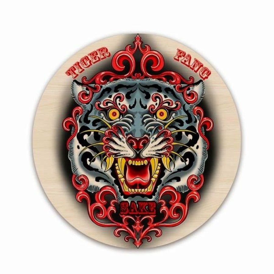 * Best Sale Barman Tiger Fang Sake Round Wooden Table Top Two Sizes Available | Bar & Restaurant Tables